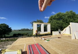 Montaż prefabrykatów na budowie zajmuje od kilku do kilkunastu dni