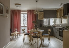 Kolorowa przystań - mieszkanie w Warszawie