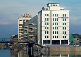 strasburg, rewitalizacja, adaptacja, biblioteka, francja, budynek