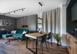 Mieszkanie w loftowym stylu na warszawskiej Białołęce