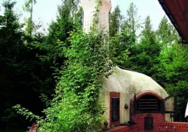 wędzarnia, murowany grill