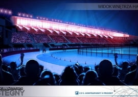 Projekt modernizacji toru łyżwiarskiego Stegny