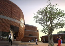 Snohetta, szkoła, gambia, urbanistyka, architektura, uniwersytet w gambii