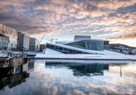 Opera w Oslo. Proj. Snøhetta