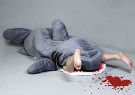 rekin, śpiwór, pandora, shark sleeping bag