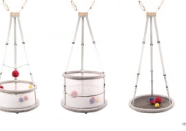 Innowacyjna kołyska dla dzieci Memola od polskiej projektantki