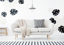 Naklejki w aranżacji wnętrz - nie tylko na ścianę