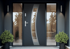 Drzwi z naświetlem Stalprodukt-Zamość – nowoczesne, energooszczędne i bezpieczne drzwi wejściowe