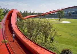 "Pętla mądrości" w Chengdu w Chinach