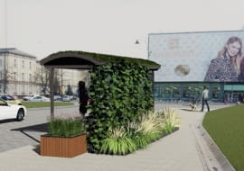 Projekt zielonych przystanków w Białymstoku