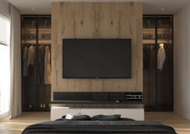 garderoba w sypialni