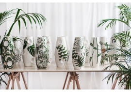 Must have: kolekcja wazonów Jungle 2016, projekt: Malwina Konopacka, producent: Malwina Konopacka
