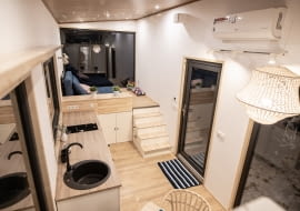 Projekt małego mieszkania... na kółkach