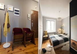 małe mieszkanie, mieszkanie w kamienicy, jak urządzić małe mieszkanie, nowoczesne mieszkanie