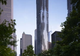 studio gang architects, chicago, wieżowce, wieżowiec, usa, jeanne gang, aqua tower