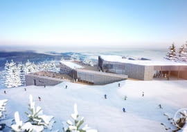 Projekt nowej stacji narciarskiej na Hali Skrzyczeńskiej w Szczyrku