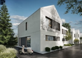 Osiedle Modern House na warszawskim Ursynowie. Proj. 81.waw.pl