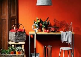 24.07.2014 , Warszawa , wnetrza , kolor i wzor , temat kolor rudy , sesja dla : Cztery Katy , stylizacja Joanna Plachecka . Fot. Michal Mutor SLOWA KLUCZOWE: WNETRZA DEKORACJE