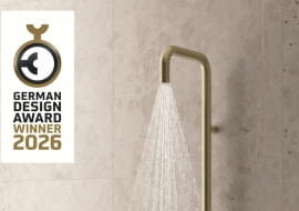 Deszczownica Silia od Deante Design Studio z nagrodą German Design Award 2026