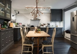 kuchnia, mieszkanie, skandynawski styl