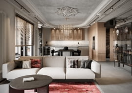 Nowoczesny apartament w Krakowie - projekt Mango Investments