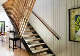 schody, klatka schodowa, balustrada