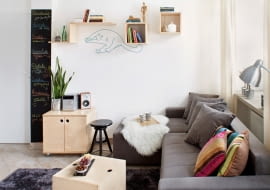 Kawalerka na Żoliborzu; proj. Inside Story