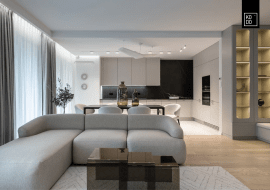 Światło, geometria i ponadczasowa forma – nowoczesny apartament