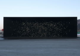 Hyundai Pavilion na igrzyska olimpijskie w Pjongczangu. Projekt: Asif Khan.