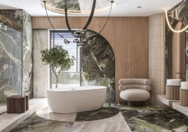 Aranżacja według projektu pracowni architektonicznej POPIELAKstudio