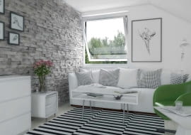 Betonowe płytki Cairo 2, wym. 51 x 10 x 1-3,2 cm, cena 98 zł/m2, STEGU