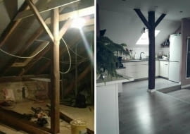 Mieszkanie na strychu