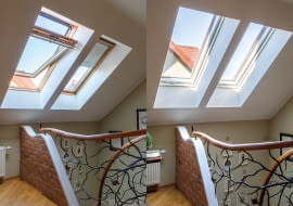 Część okien dachowych zamontowanych w latach 90 wymaga już renowacji lub ich całkowitej wymiany.