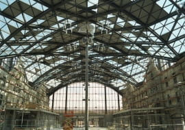 Budowa dworca Łódź Fabryczna