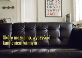 Na mokro domowymi sposobami można czyścić tylko skórę licową