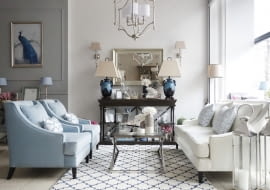 Wnętrze w stylu Hampton