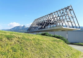 Dom z Prywatnym Giewontem w trakcie budowy. Proj.  BXB studio