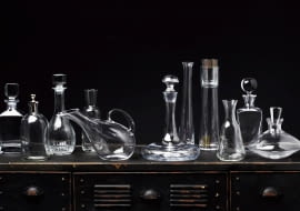 22.10.2014, Warszawa ,wnętrza , wzornictwo , temat karafki, sesja dla: Cztery Katy , stylizacja Beata Drzewosowska . Fot. Michal Mutor