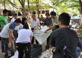 katastrofa, pawilon, haiti, shigeru ban architects