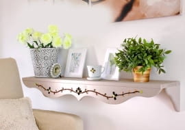 półka, inkrustacja