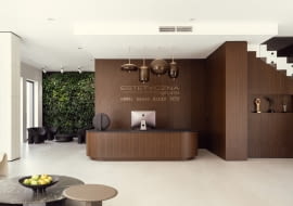 Siedziba Estetycznej Grupy. Proj. Art’Up Interiors