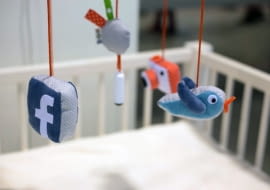 facebook, dzieci, projekt, szokujący projekt, design, dzieci w sieci, zabawki