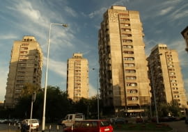 Sedesowce we Wrocławiu, czyli zespół mieszkano-usługowy przy placu Grunwaldzkim we Wrocławiu, proj. Jadwiga Grabowska-Hawrylak, lata 60. XX wieku