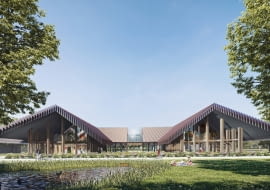 Centrum Folkloru Województwa Łódzkiego w Sieradzu. Proj. Nizio Design International
