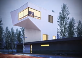 Projekt zaplecza obiektu sportowego