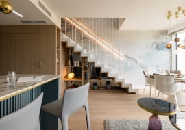 Dwupoziomowy wakacyjny apartament dla rodziny w Świnoujściu