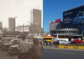 Ulica Marszałkowska wczoraj i dziś