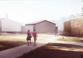 Projekt przygotował zespół architektów z pracowni Tissellistudio