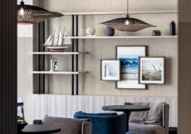 Wnętrza hotelu Novotel Gdańsk Marina