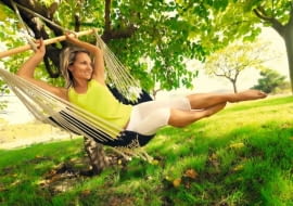 Nic tak nie relaksuje jak wypoczynek wśród zieleni.